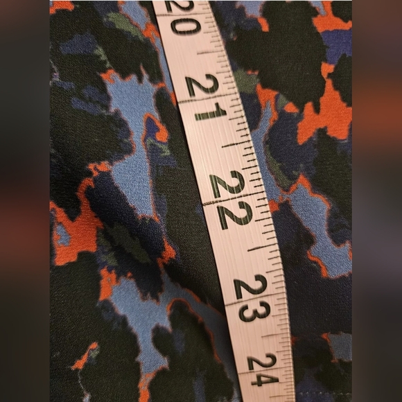 Don Caster Whimsigoth Color Splash Ruffle Neck Art-to-Weat Blouse 10 (M) - Picture 11 of 13